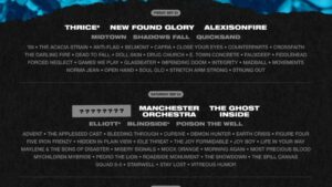 Full Lineup Furnace Fest 2022 Lineup: Mastodon, Thrice, Descendents, Alexisonfire, Manchester Orchestra, and More