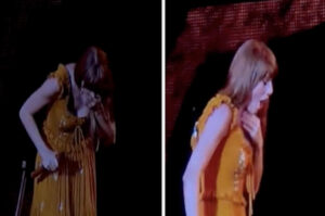 Taylor Swift Swallowed A Bug Mid-Performance Last Night And Handled It Like A Pro