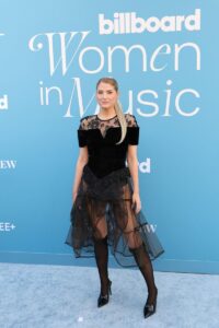 Meghan Trainor attends the 2025 Billboard Women in Music on March 29, 2025