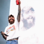 Post Malone Tumbles Off Stage While Toasting a Fan at Arizona Show